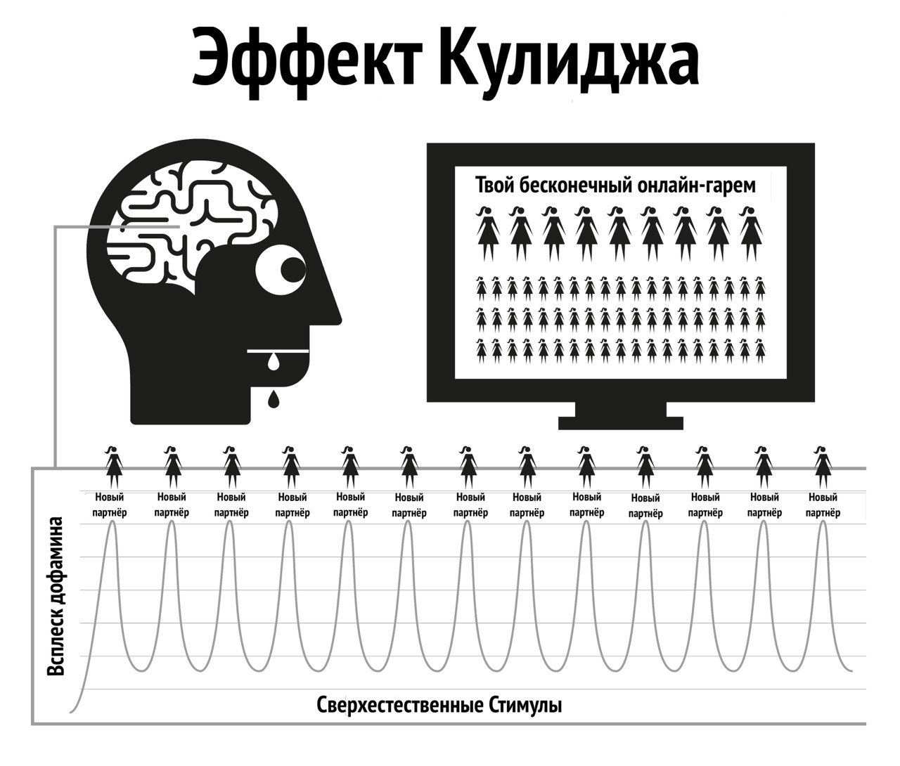 График эффекта Кулиджа